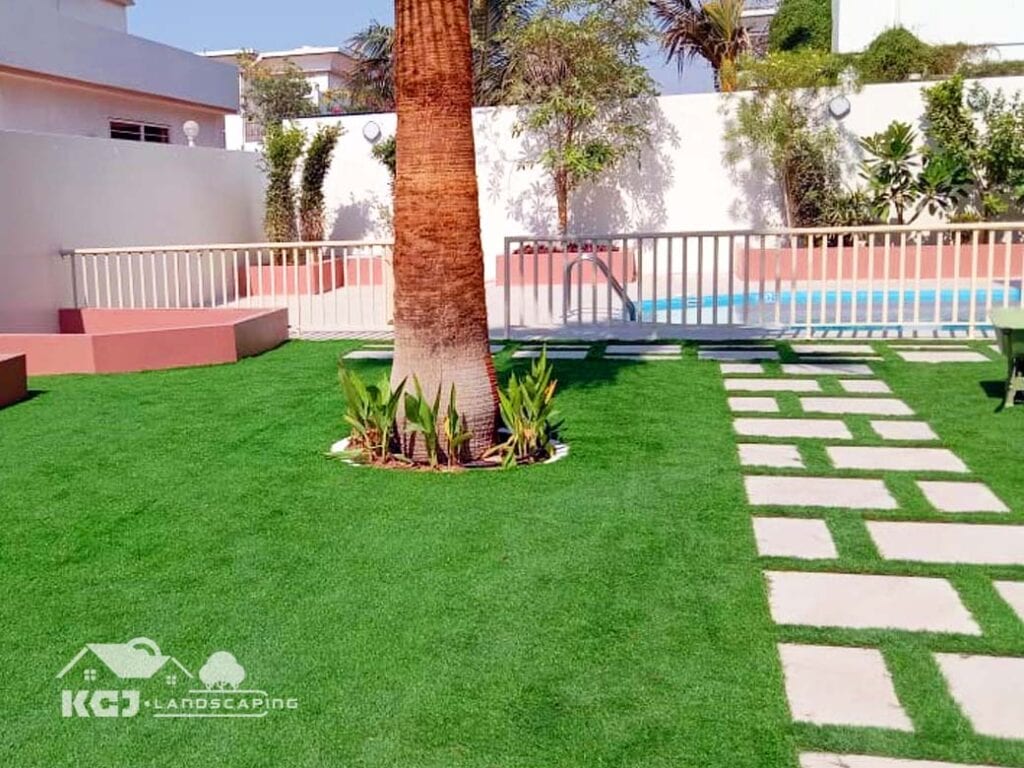 artificial grass installation 2